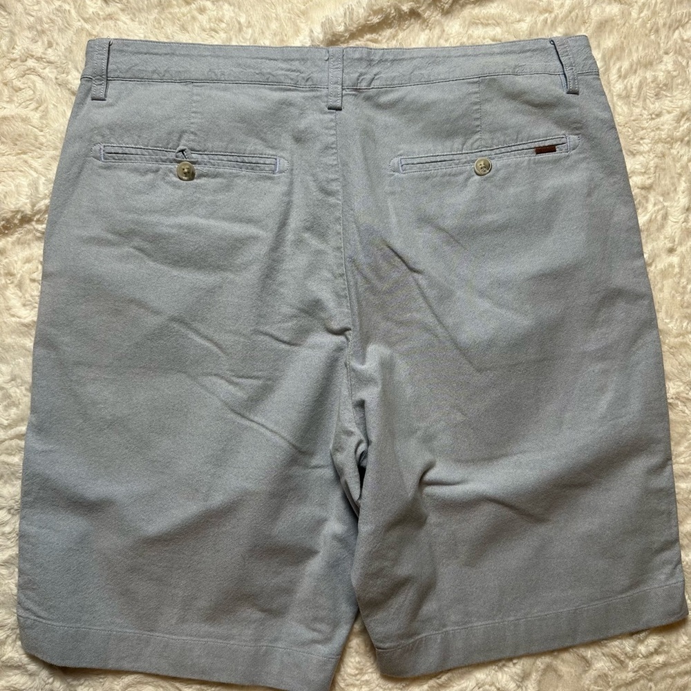 Chaps Men’s Stretch Chino Shorts Gray Size 34 Classic Fit